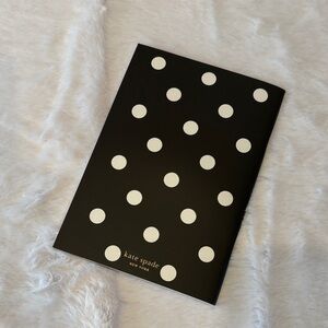Kate Spade Black and White Polka Dot Journal